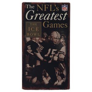 The NFLs Greatest Games The Ice Bowl VHS 1997 NFL's Films Cowboys Packers M14